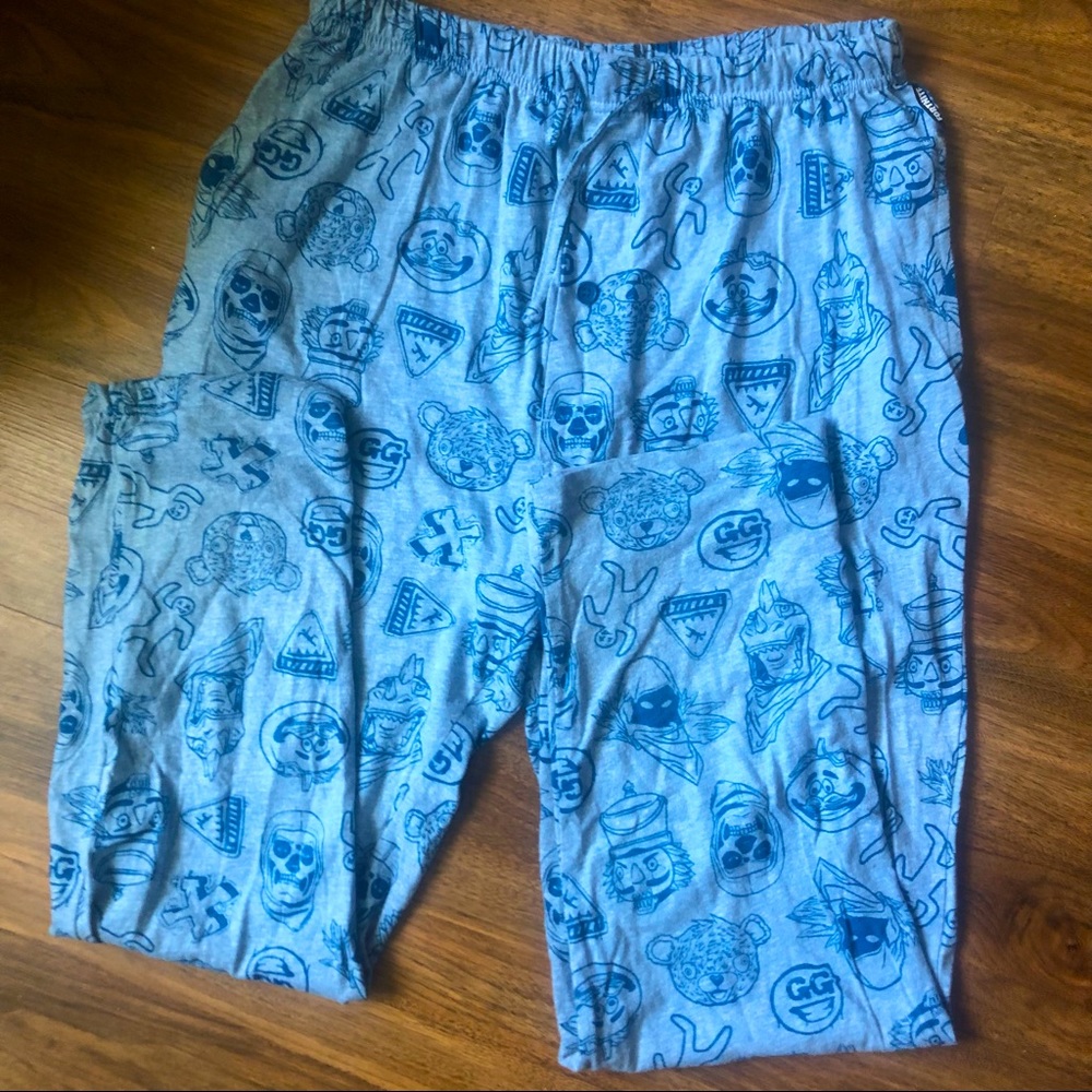💥S O L D💥 Fortnite blue pajama pants unisex style